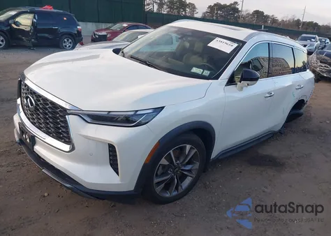 2022 Infiniti Qx60 Luxe Awd из США, поврежденный, VIN 5N1DL1FS2NC331753